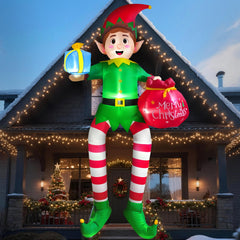 CORALMEE Buddy the Elf front view showing festive colors and presence