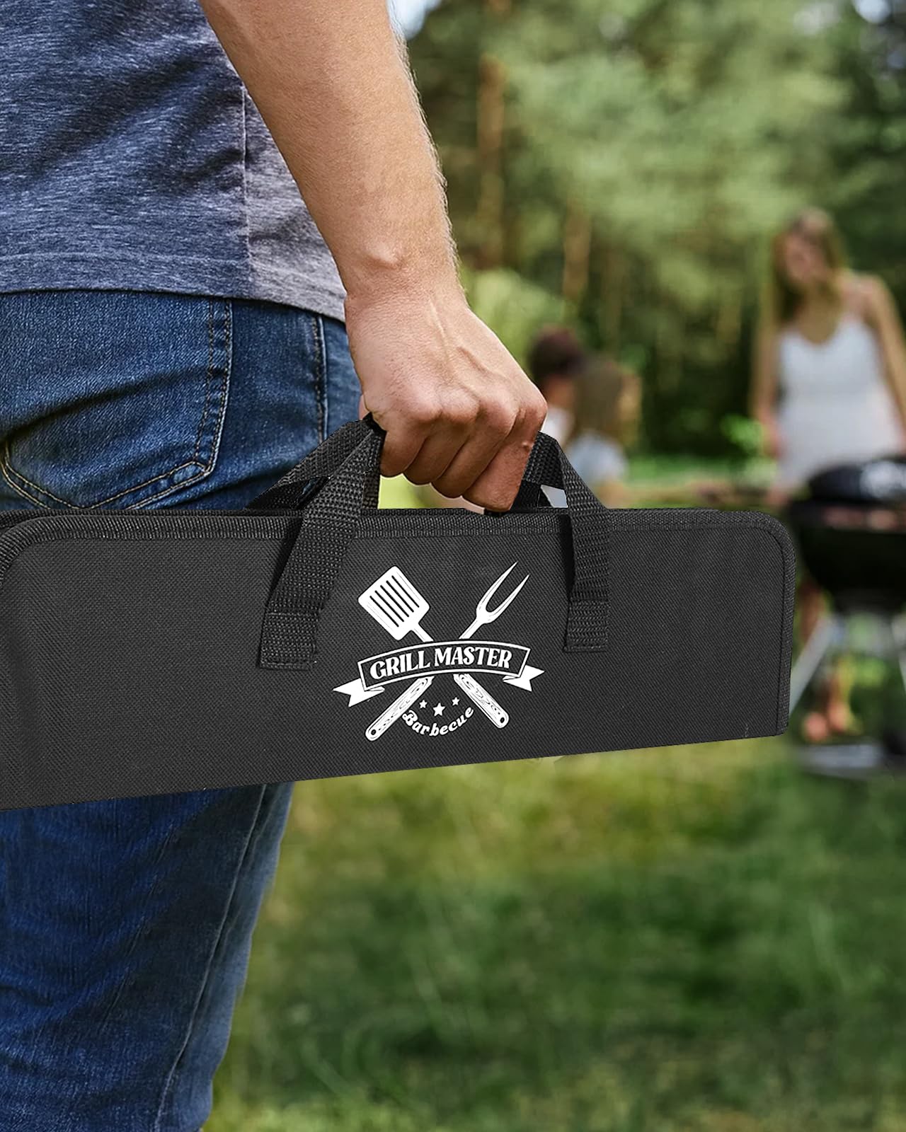 Coralogo open carrying bag organizing tools for neat storage and travel