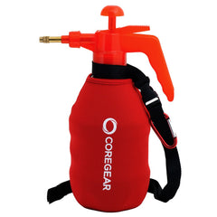 CoreGear Ultra Cool XL front view with neoprene sleeve showing portability and insulation