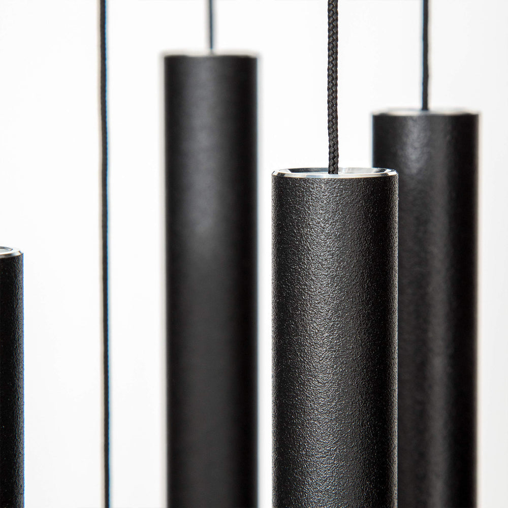 Corinthian Bells close-up of aluminum tubes highlighting durable finish and tone