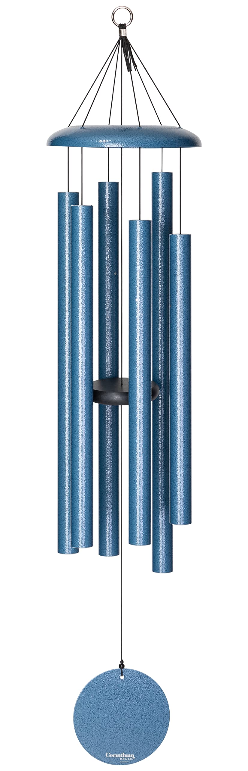 Corinthian Bells 44" Sky Blue front view showing elegant finish and visual appeal