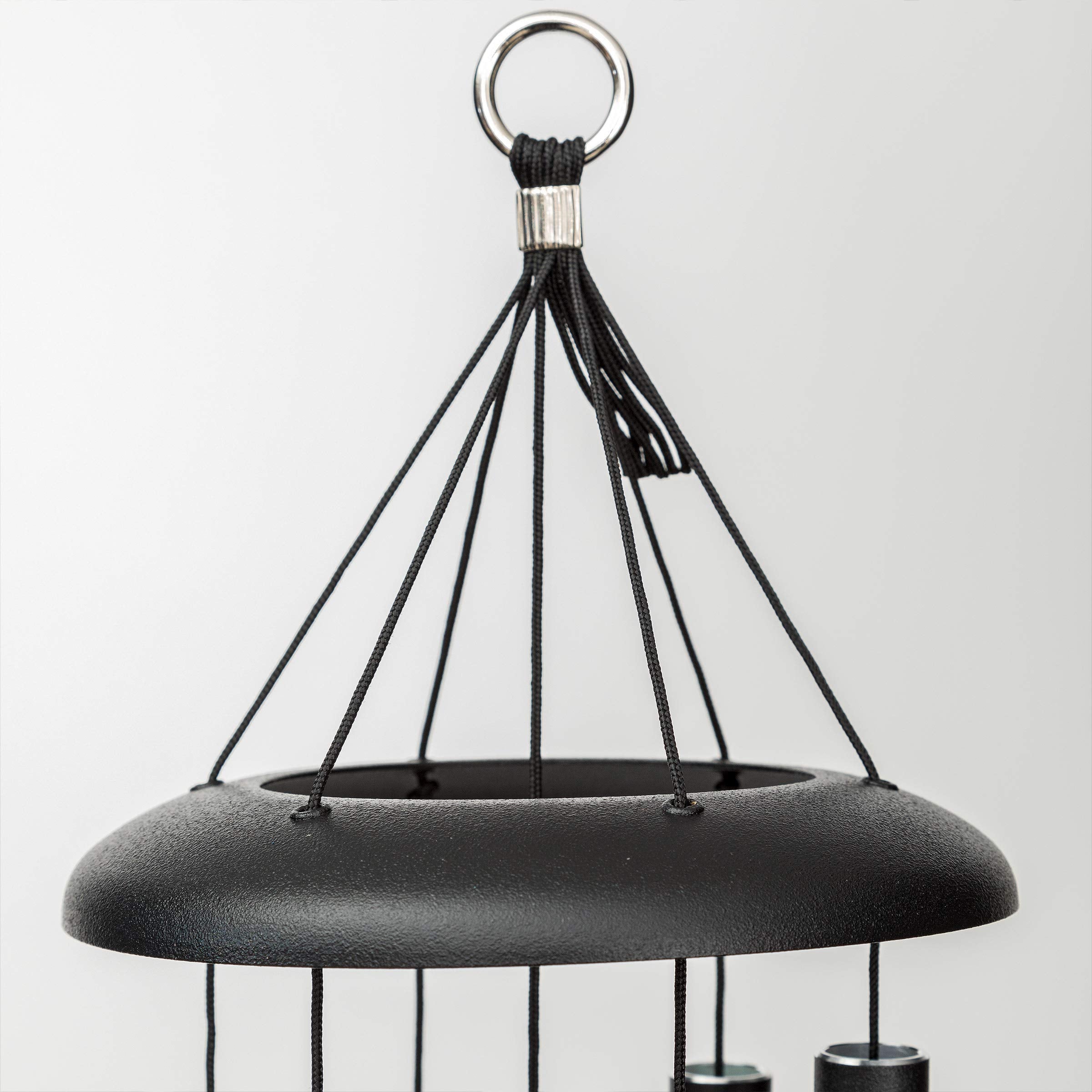 Corinthian Bells top sail and hanger showing secure, weather-resistant mount