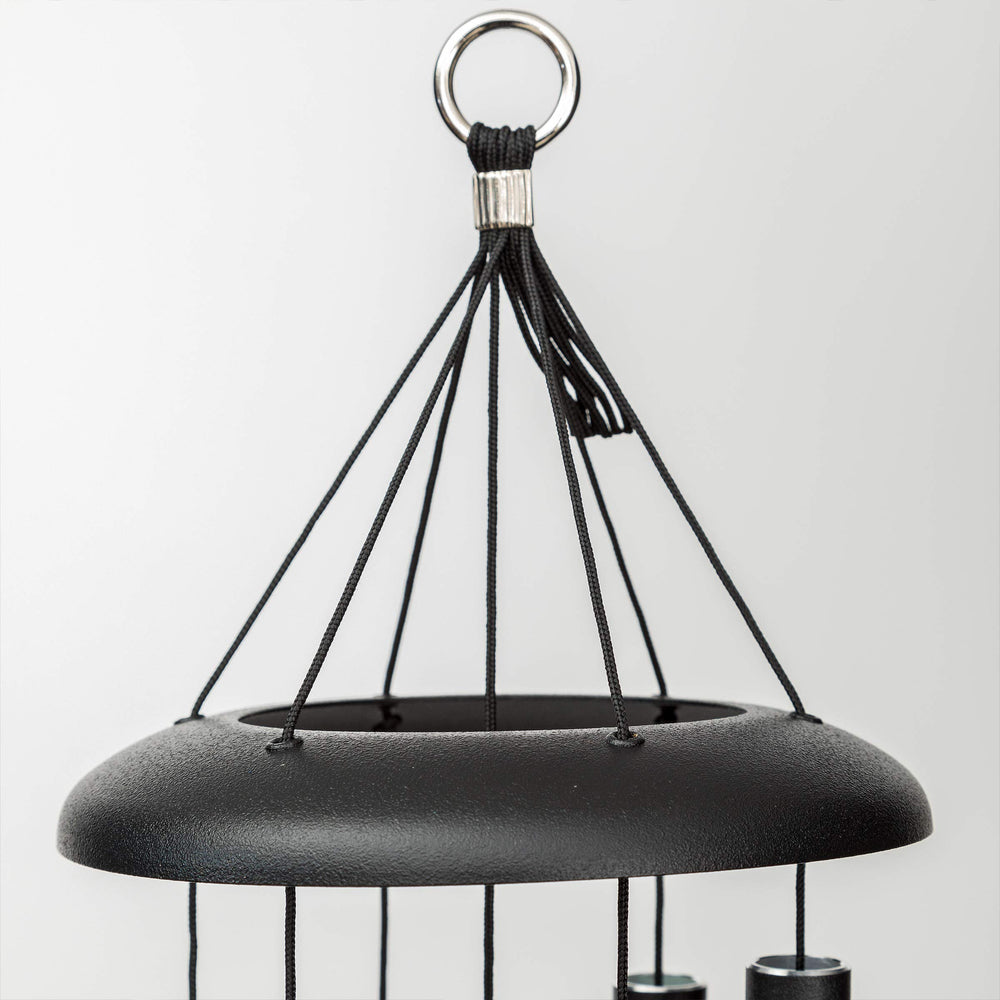 Corinthian Bells top sail and hanger showing secure, weather-resistant mount