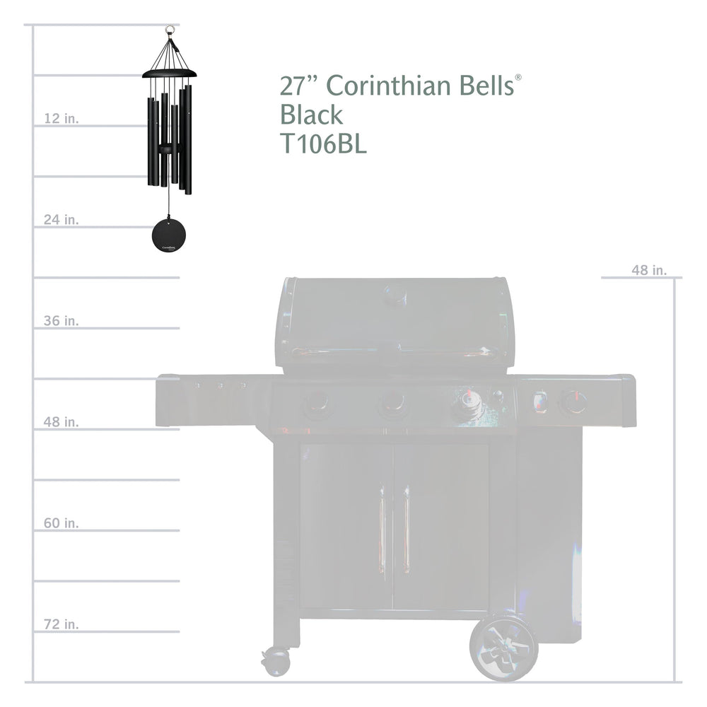 Corinthian Bells UV-treated cord detail showing longevity and outdoor resilience