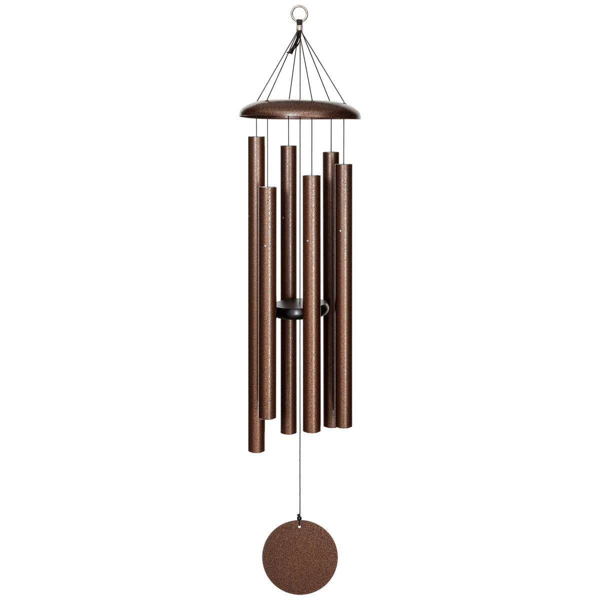 Corinthian Bells front view with packaging showing warm copper-vein finish and gifting appeal