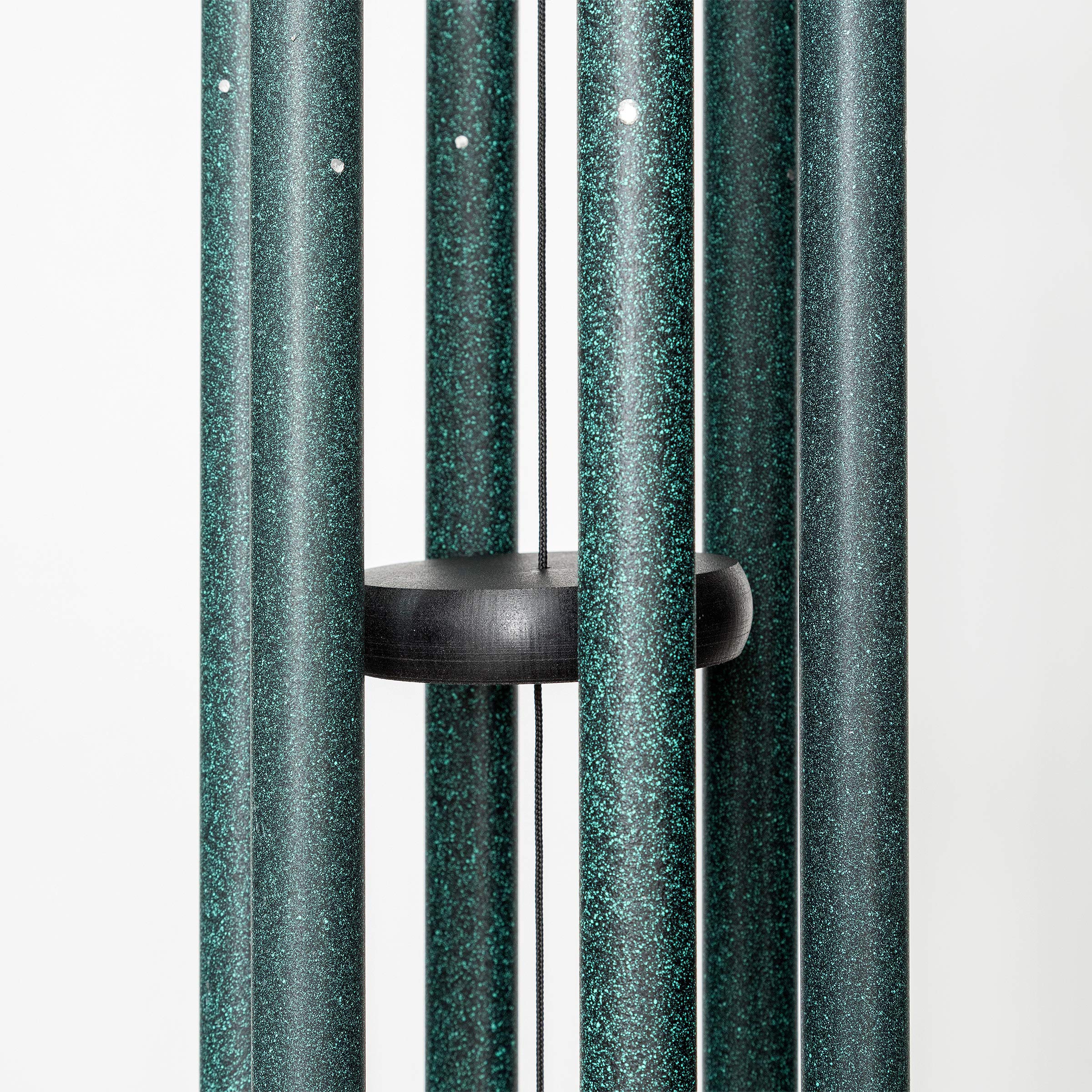 Corinthian Bells installed in garden setting creating peaceful ambiance and landscape blending