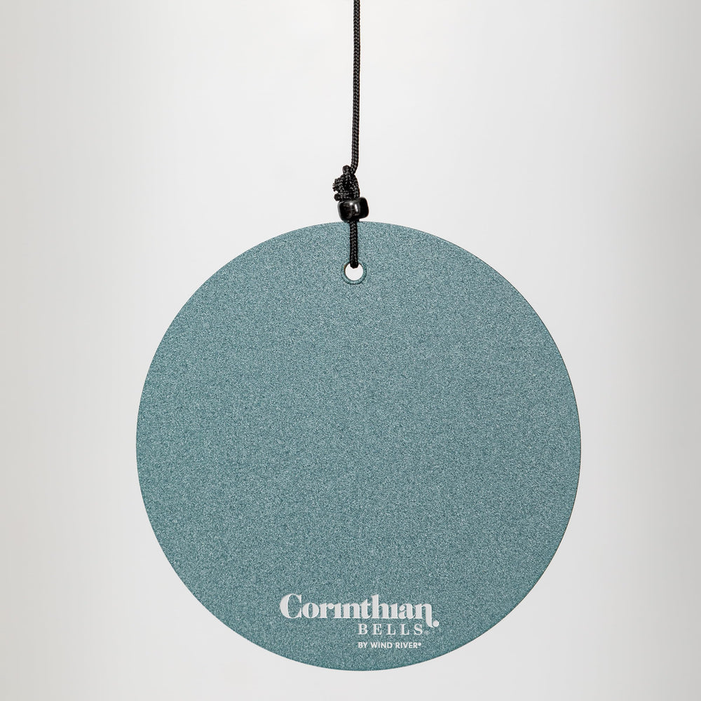Corinthian Bells patina green in presentation box showing gift-ready packaging