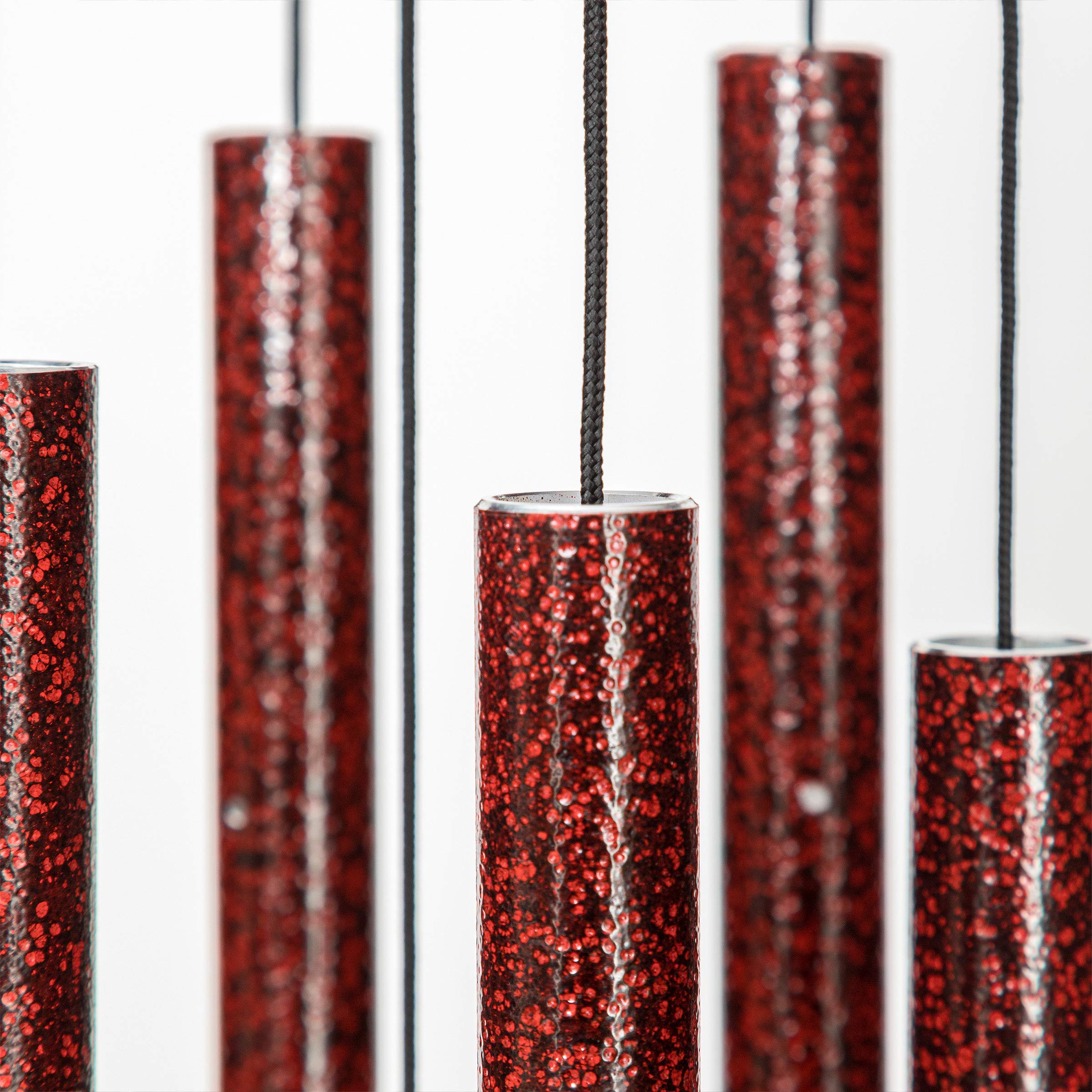Corinthian Bells close-up of aluminum tubes highlighting hand-tuned clarity and durable build