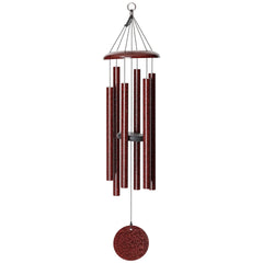 Corinthian Bells Ruby Splash front view showing vibrant finish and durable aluminum
