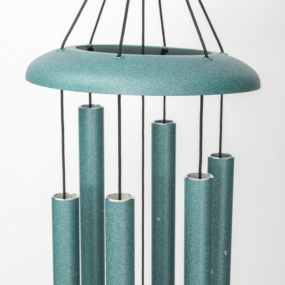 Corinthian Bells wind sail detail illustrating balanced movement benefit