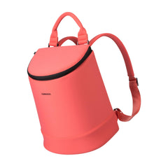 Corkcicle EOLA front view coral showing sleek cooler design and capacity