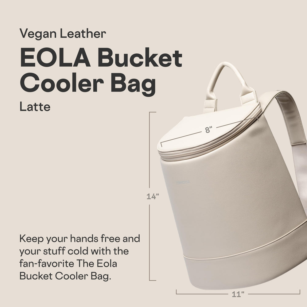 Corkcicle EOLA opened with 12 cans inside showing organized chilled capacity