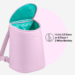 Corkcicle EOLA close-up of neoprene texture highlighting durable soft-touch exterior