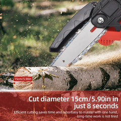 Cornesty installed 4-inch chain for precise pruning and neat cuts benefit