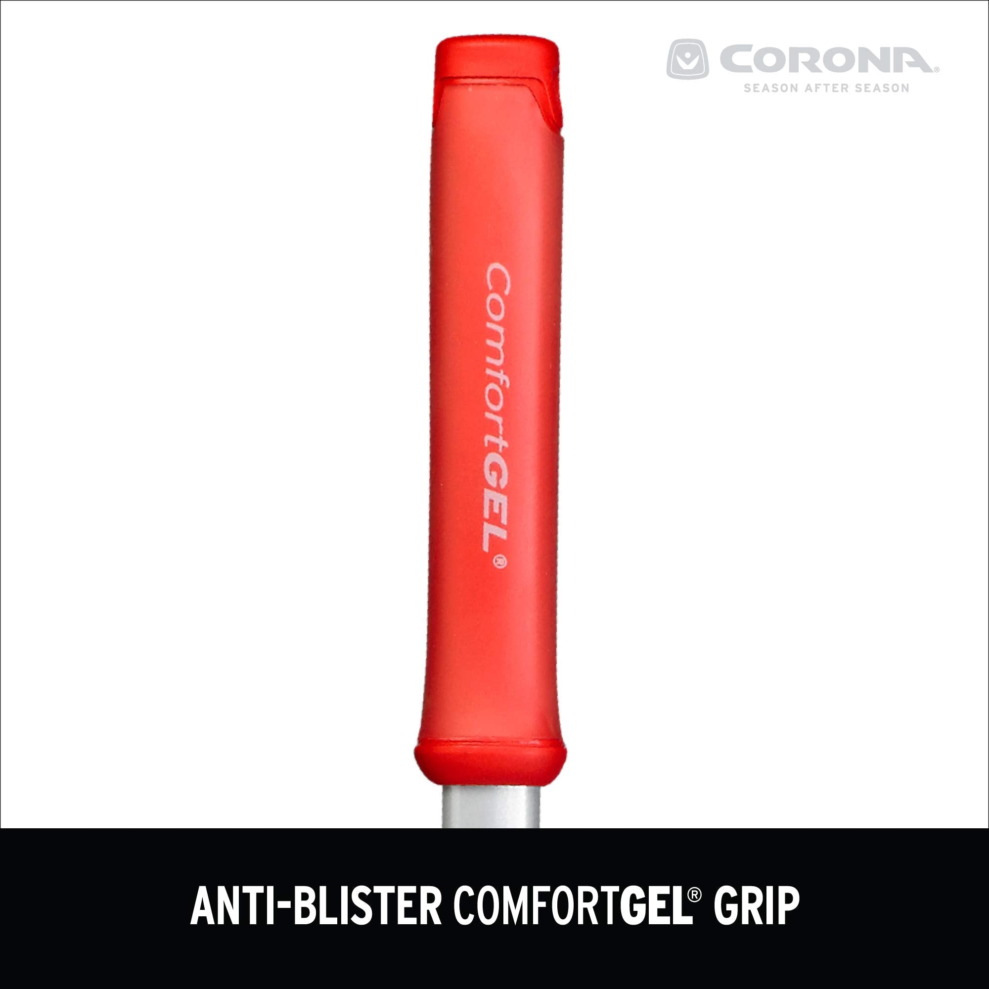 Corona Clipper detachable metal tines detail for quick swapping and durable performance