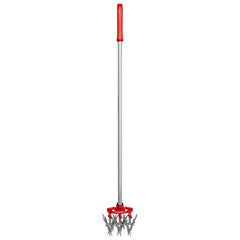 Corona Clipper DiscCULTIVATOR front view showing red head and long handle for easy use