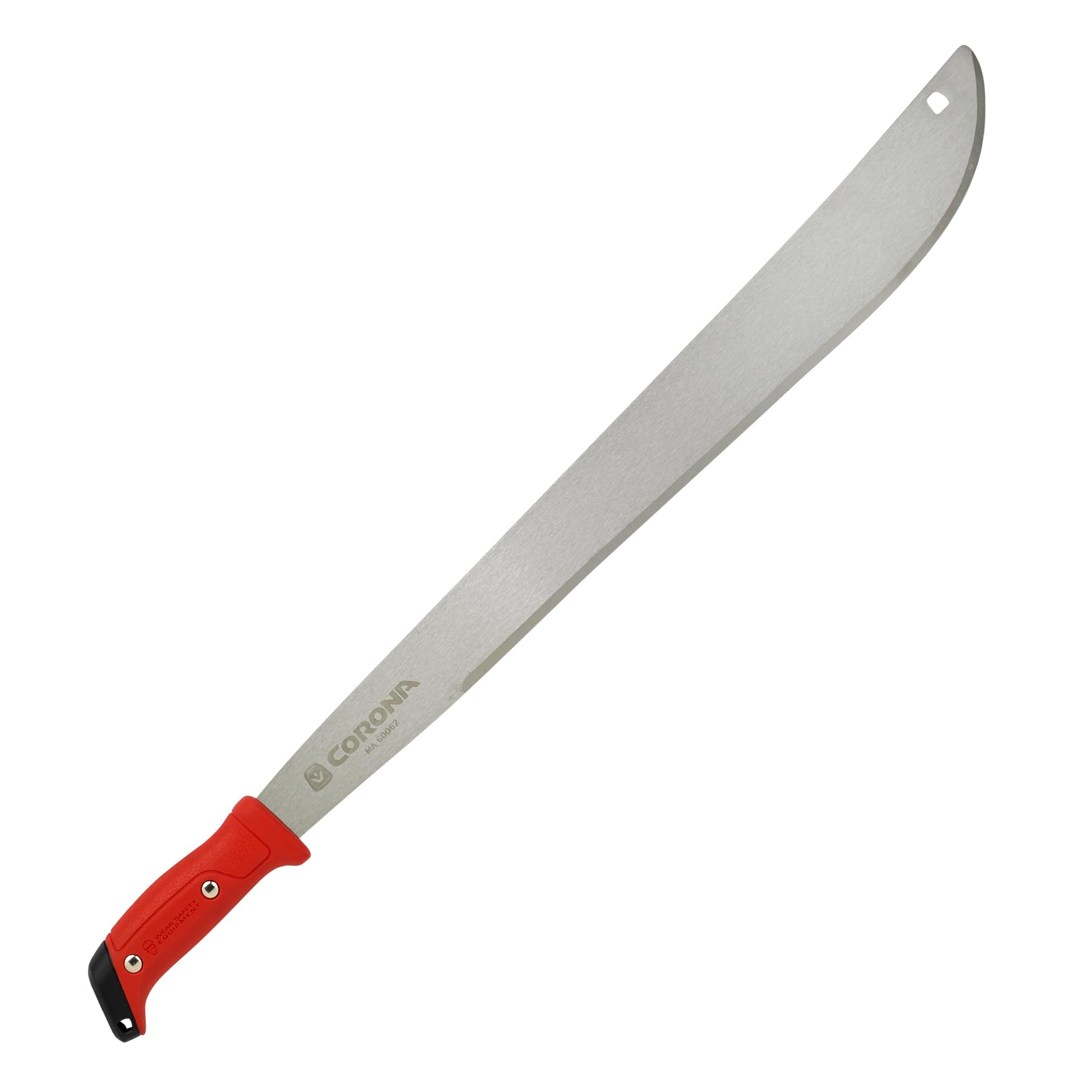 Corona Clipper front view showing 22-inch blade and full-length profile for powerful cutting