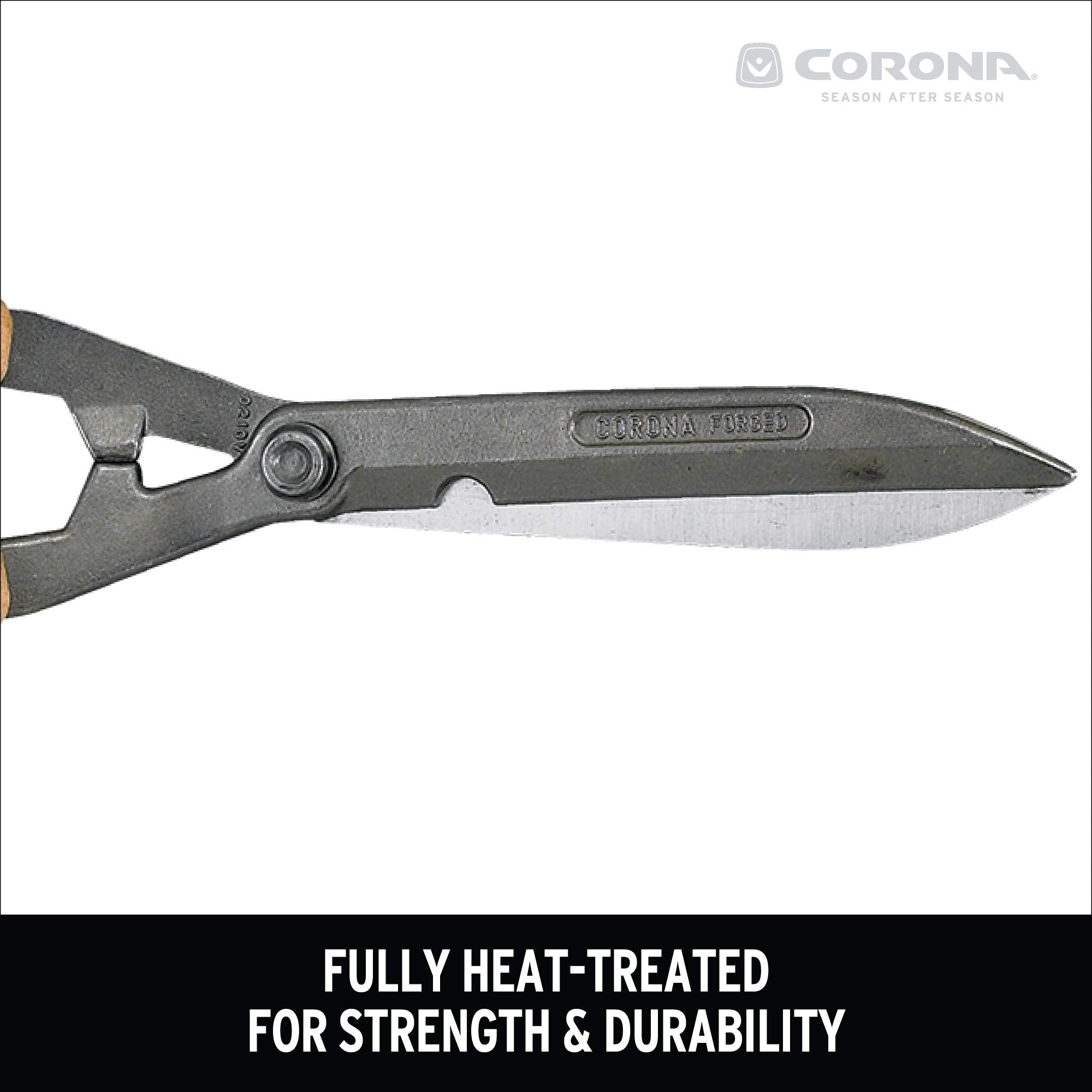 Corona Clipper limb notch detail that secures branches for safer cuts