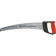 Corona Clipper front view of 18-inch curved blade showing cutting capacity and fast results