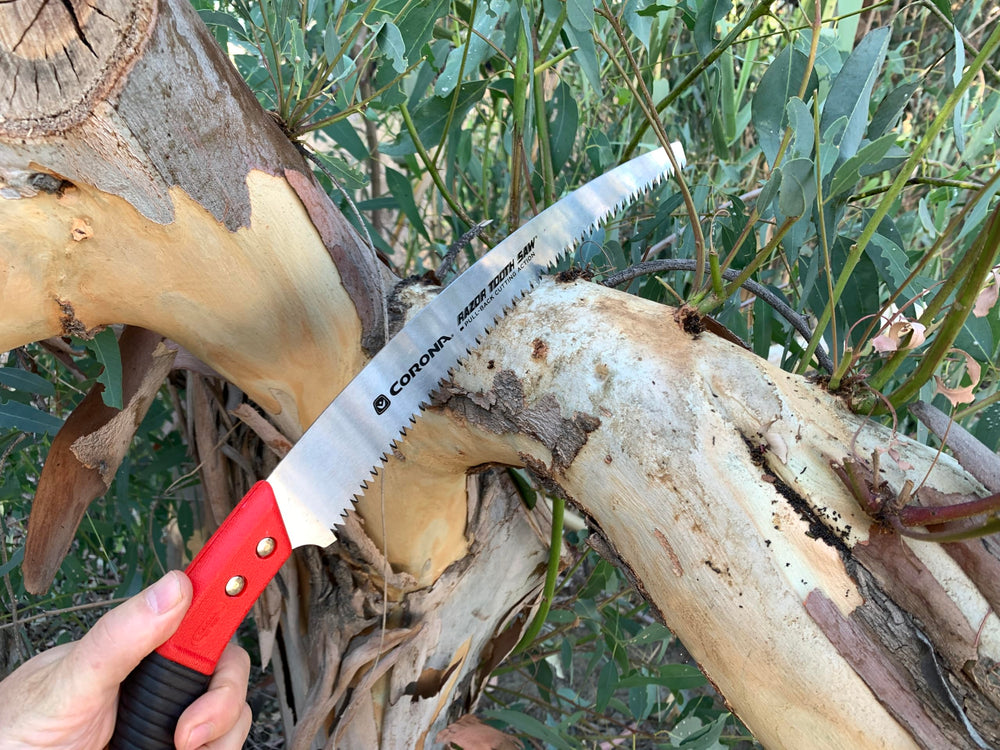 Corona Clipper RazorTOOTH teeth close-up highlighting impulse-hardened edges for lasting sharpness
