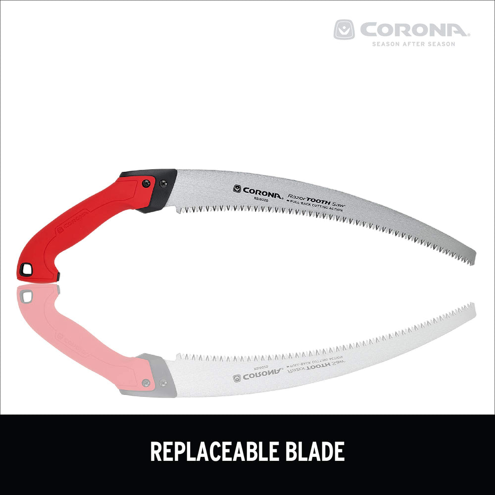 Corona Clipper cleaned blade close-up highlighting easy maintenance