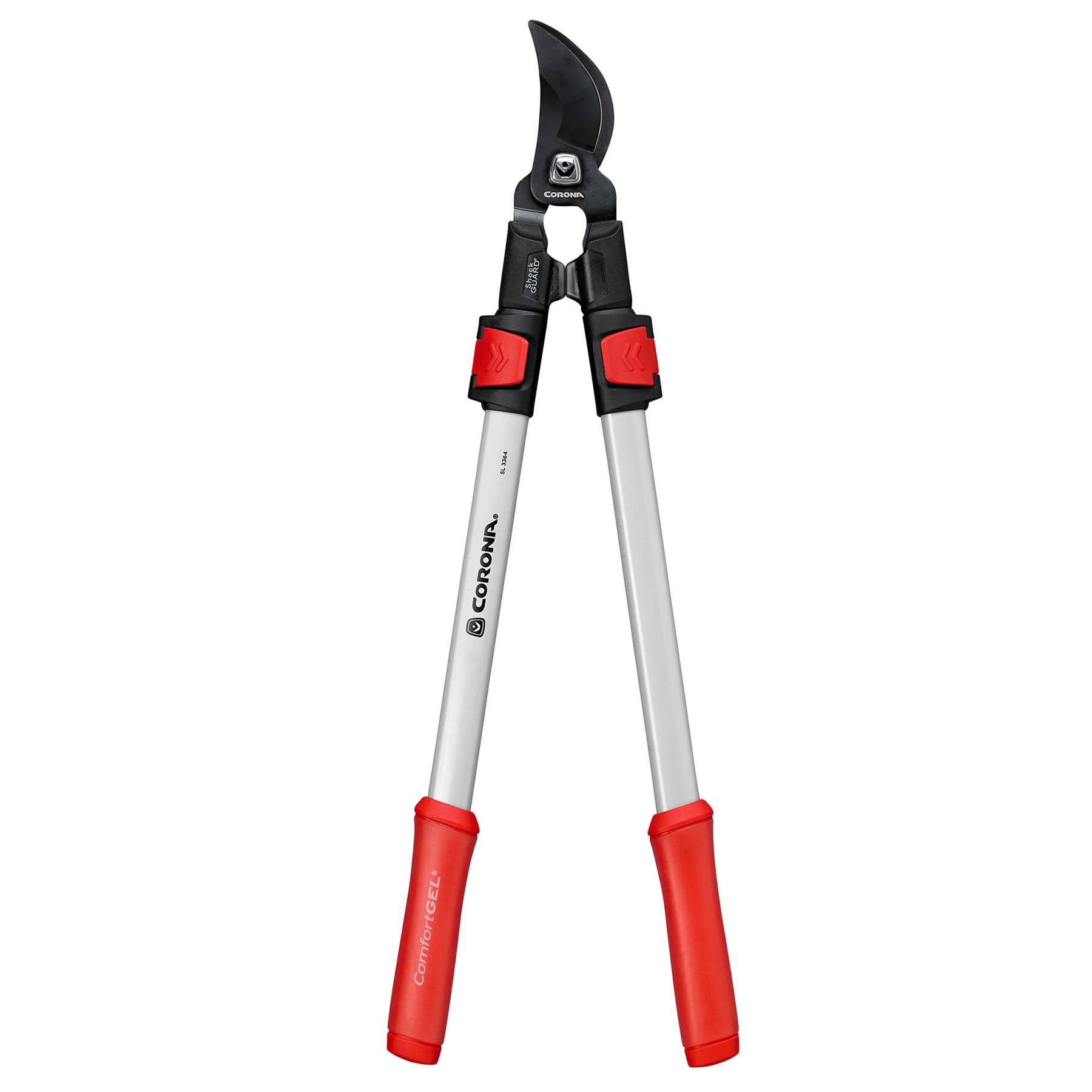 Corona Clipper front view showing full lopper and extended handles for reach