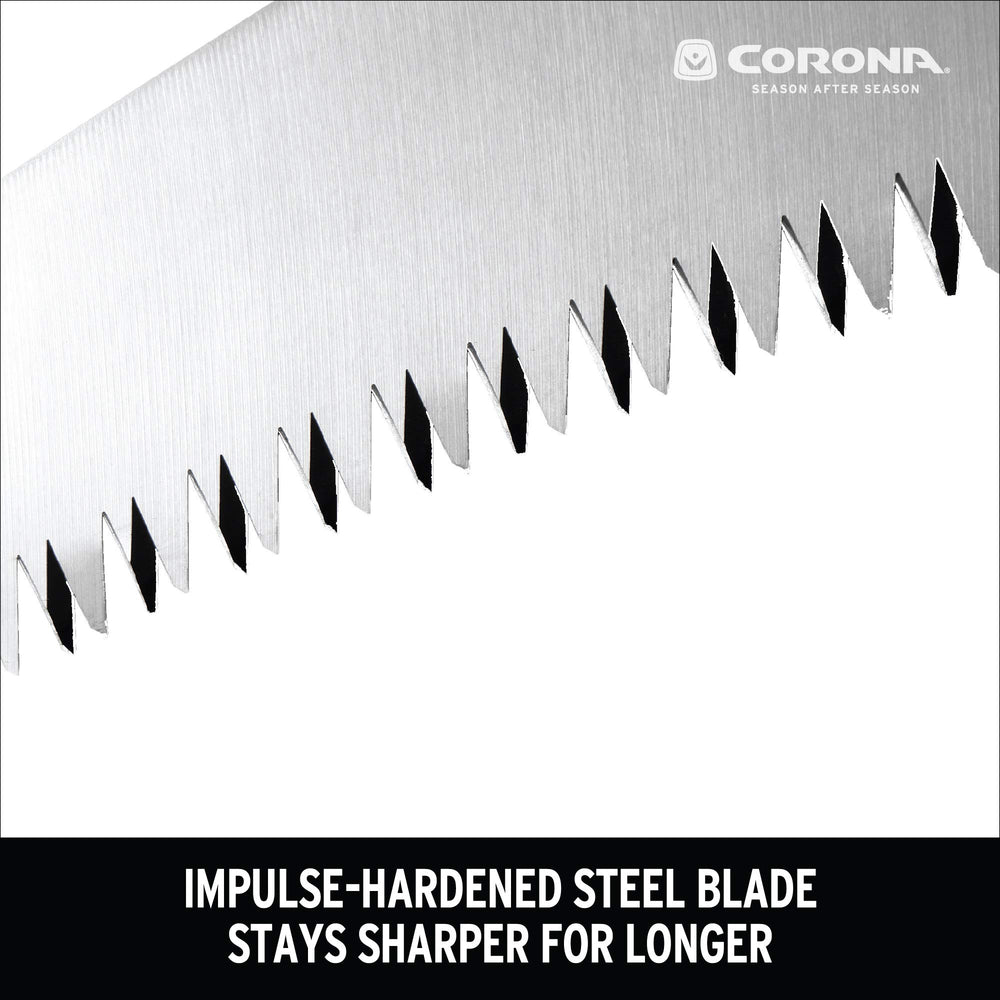 Corona Clipper close-up of razor teeth illustrating aggressive clean cutting