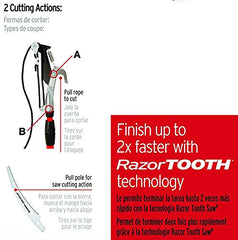 Corona Clipper RazorTOOTH saw teeth detail highlighting faster, longer-lasting cuts