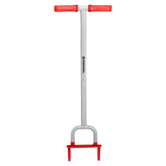 Corona Clipper front view showing full aerator and stable stance for efficient aeration