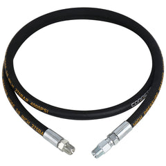 Corretic front view of 6ft whip hose showing compact reel-friendly design and reliability