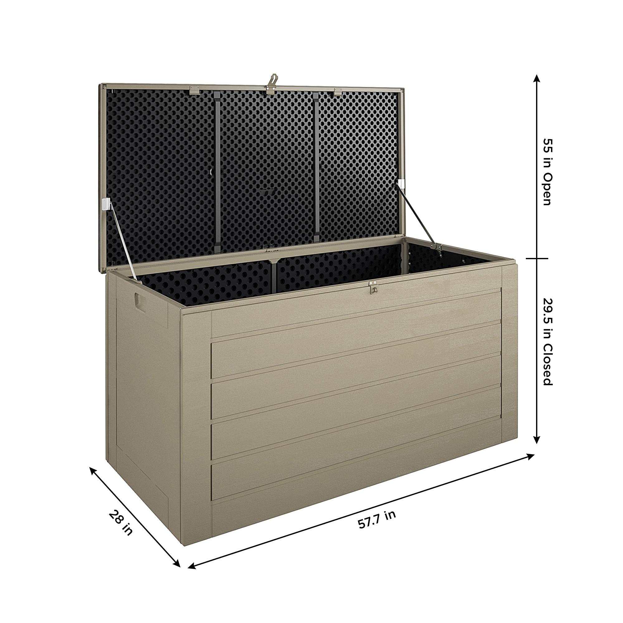 Cosco Outdoor Living panel texture close-up shows UV-resistant, waterproof surface