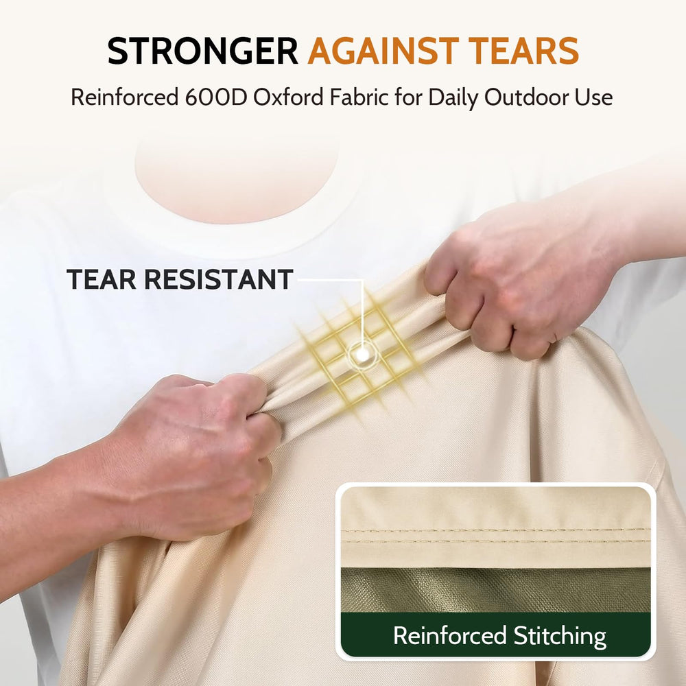 COSFLY adjustable strap and buckle preventing cover from blowing away