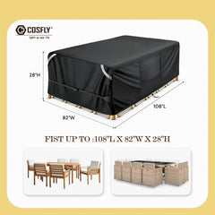 COSFLY close-up of 600D Oxford texture for durable tear resistance