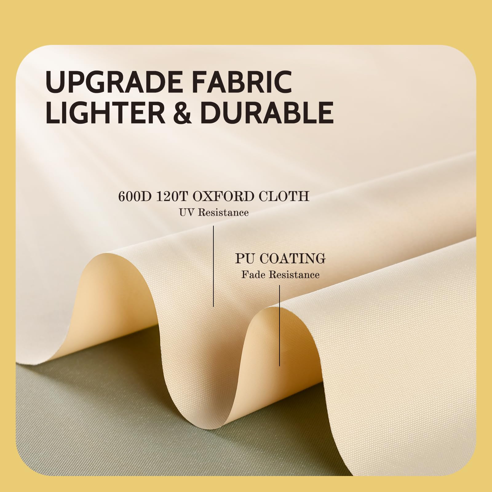 COSFLY fastening straps and buckles securing cover during wind