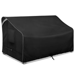 COSFLY front view of loveseat cover protecting sofa from elements