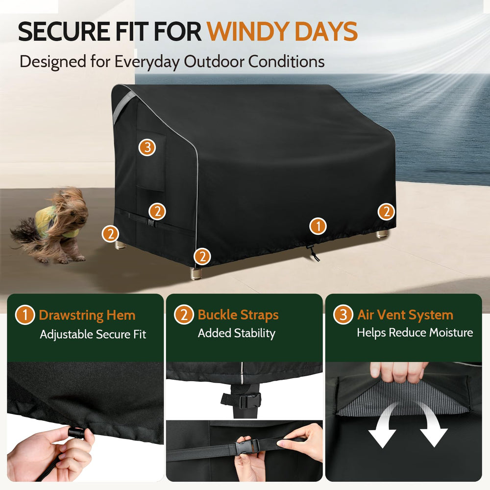 COSFLY padded handle detail enabling easy single-person removal