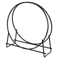COSTWAY front-facing log hoop showing clean storage and easy access