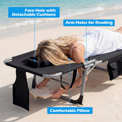COSTWAY removable pillow offering neck support and convenience