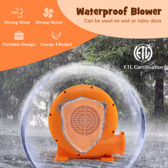 Costzon blower top handle closeup highlighting easy carry and portability benefit