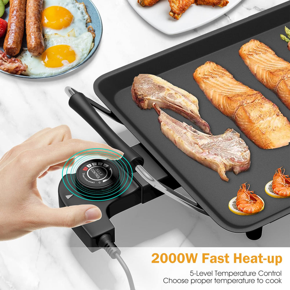 Costzon close-up of nonstick surface highlighting easy-release coating for healthier cooking