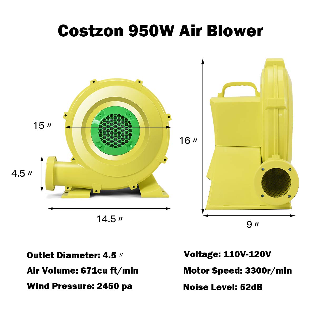 Costzon clear switch cover detail highlighting safe on/off protection from moisture