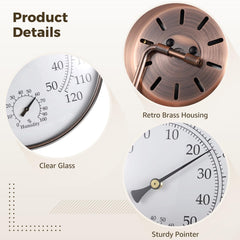 COSYOO mounted on a patio wall benefit: weatherproof outdoor monitoring