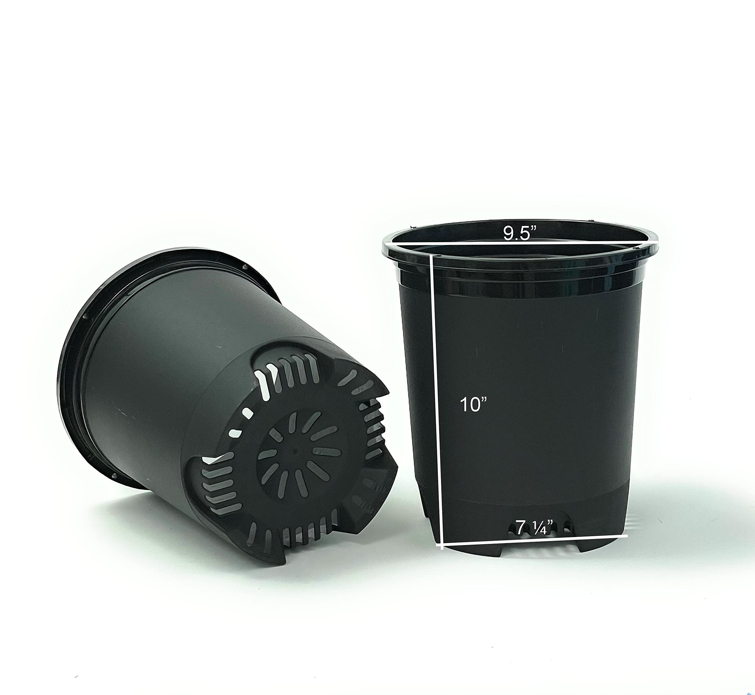 Cotta Planters rim close-up showing rolled edge for comfortable carrying
