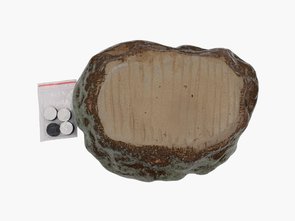 Cotta Planters side profile showing depth for bonsai roots and water levels
