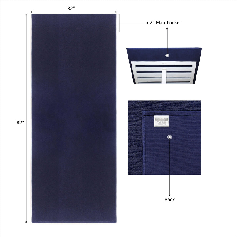 COTTON CRAFT two lounge covers in use at a poolside providing neat protection