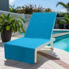 COTTON CRAFT 7-inch flap pocket detail securing cover on chair