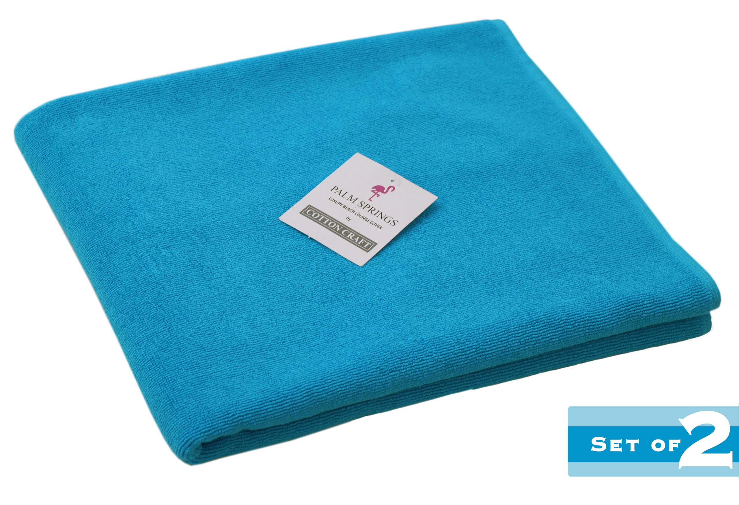 COTTON CRAFT terry cotton close-up showing soft absorbent texture