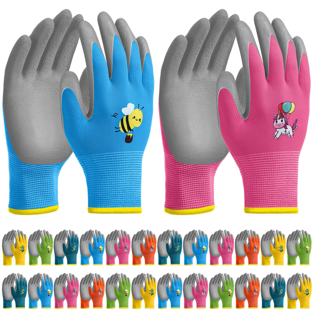 Folded Cotwinter gloves after washing showing easy-clean, reusable convenience