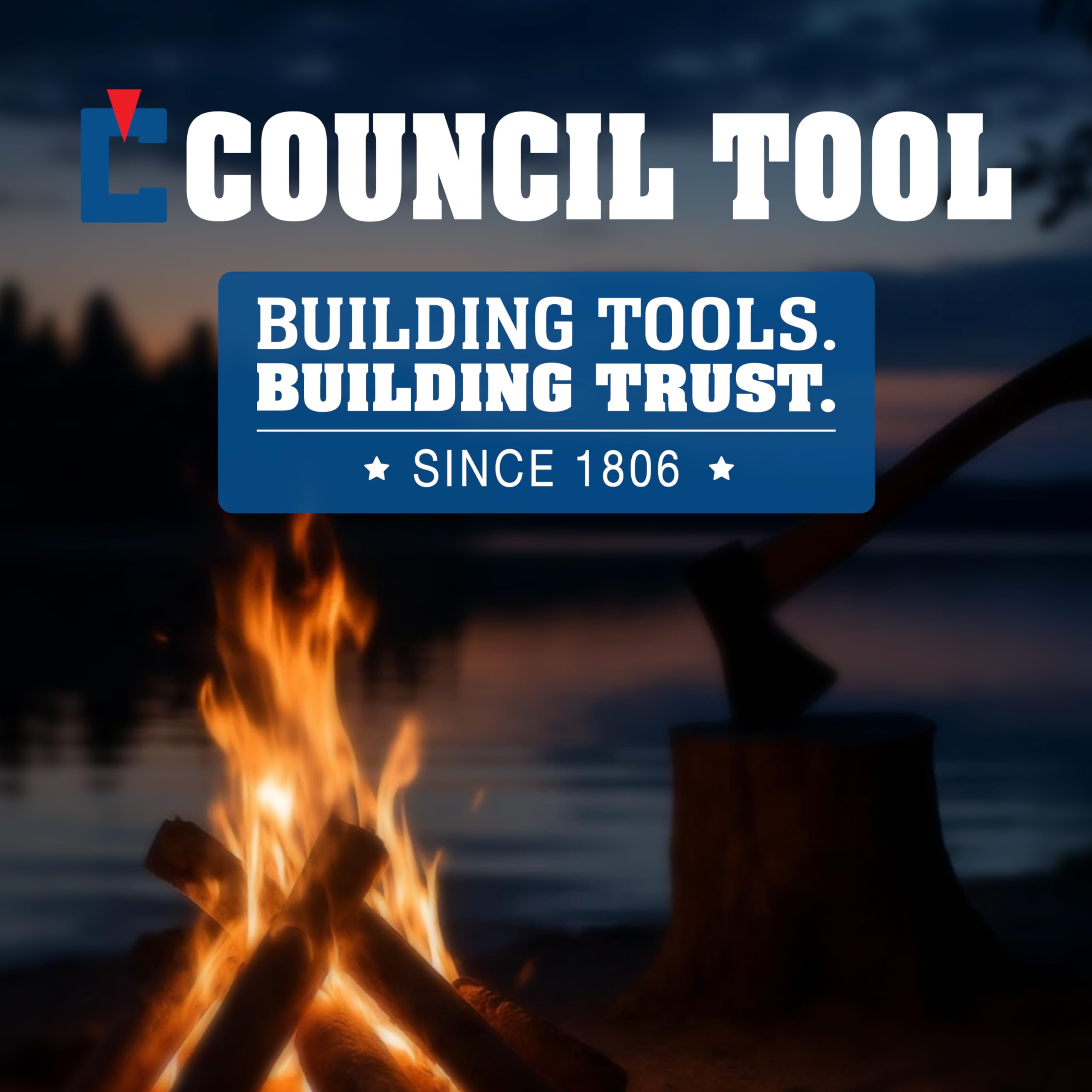 Council Tool hookaroon beside measuring tape showing 36-inch handle for improved leverage