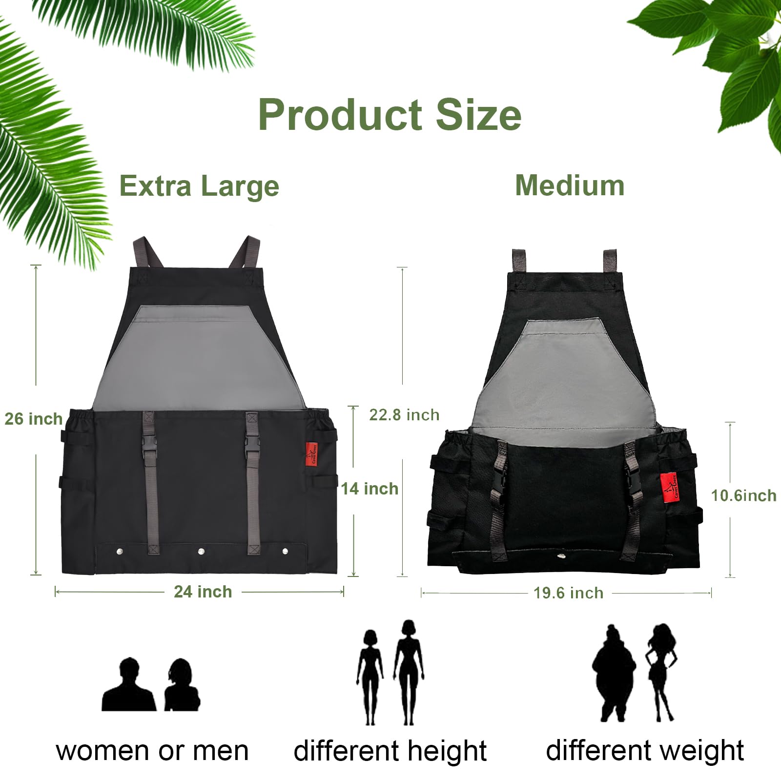 Cover Geny close-up of oversized pocket and quick-release front sockets for spill prevention